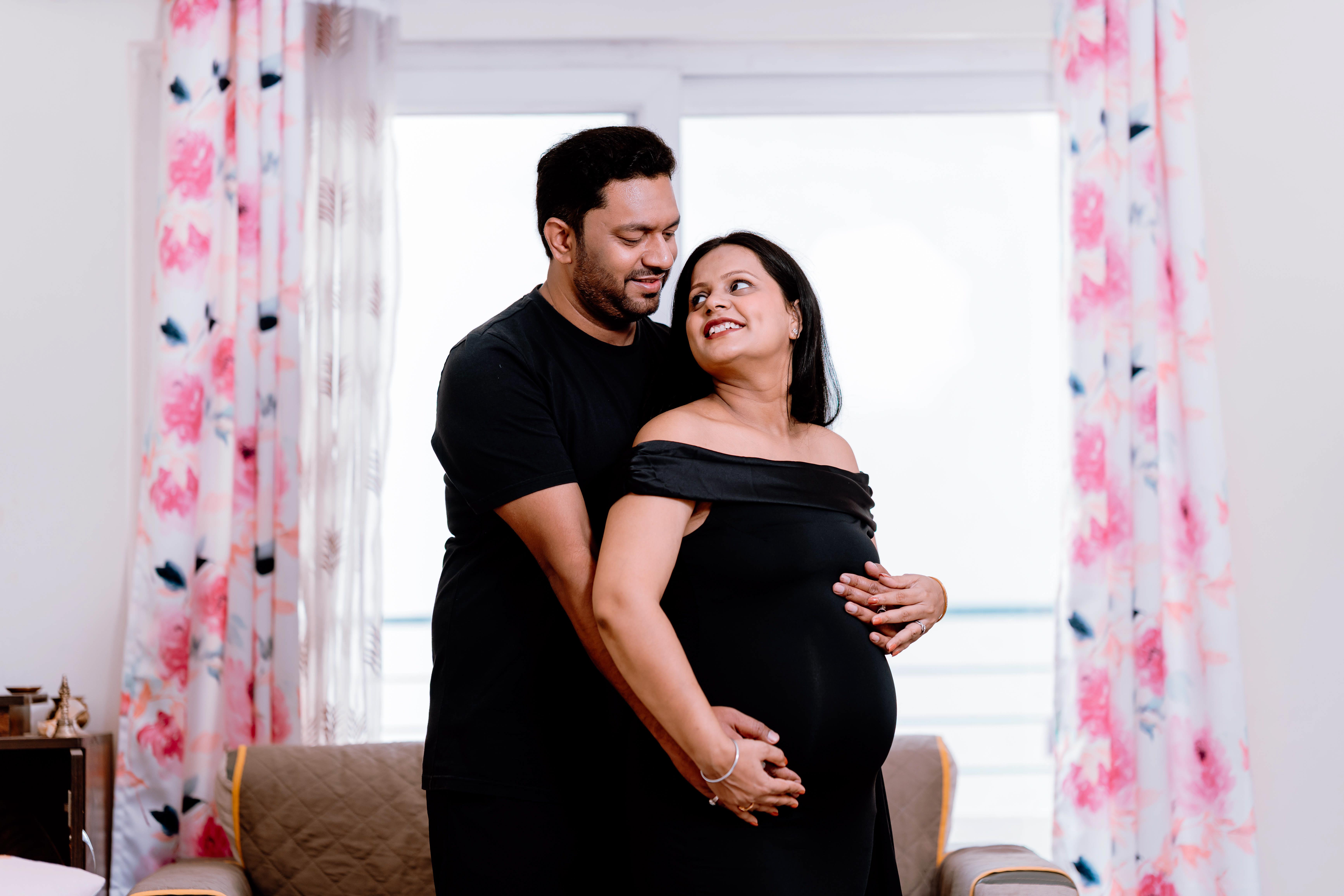 Couple maternity shoot Whitefield Bangalore
